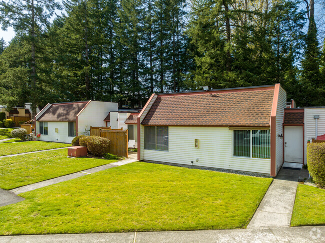 Fairwood condominium homes provide housing for the older community.