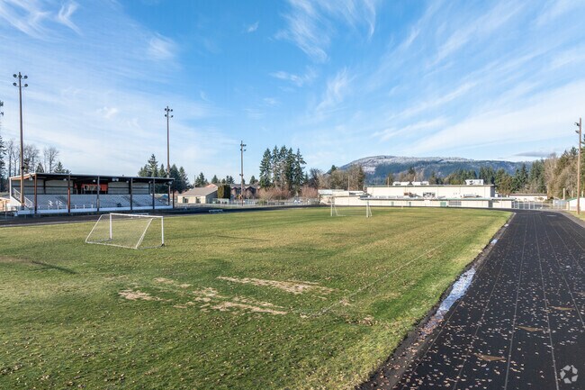 Granite Falls Middle School soccer field.