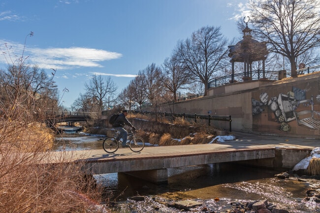 Speer’s network of trails and paths offers convenient routes for Denver cyclists.