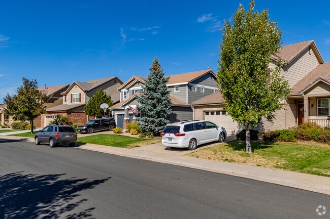 Rows of craftsman houses on tree-lined streets are a common sight in The Farm-Arapahoe.