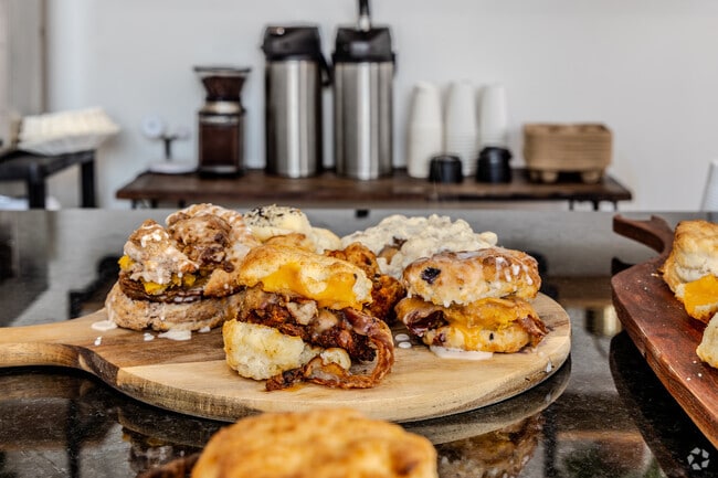 Besides biscuits, Daddy-O's Gluten Free Biscuits offers breakfast sandwiches and cinnamon biscuits.