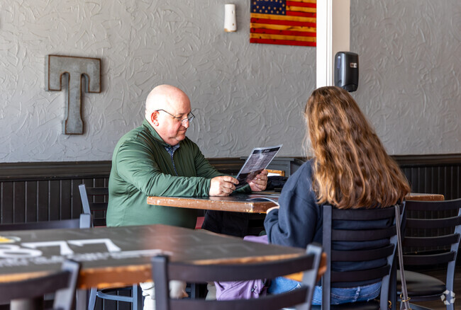 There's not many restaurants in Downtown Conover but the 1877 Pub & Grub is a local favorite.