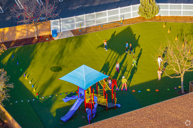 Kids love playing outdoors at Merryhill Elementary & Middle School.