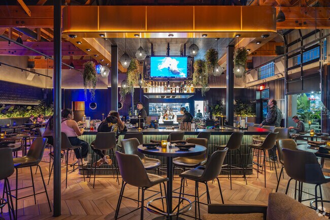 Enjoy a cocktail in the cozy atmosphere at La Popular near Vista.