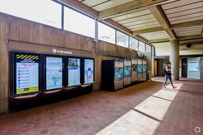 Hyattsville Crossing Metro provides easy access to DC from Lewisdale.
