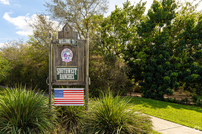 Welcome to Southwest Ranches, home of widely spaced homes and horses.