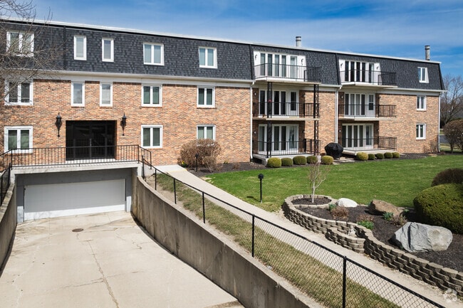 Halteman Villas features many condos and duplexes on a  beautifully landscaped campus.