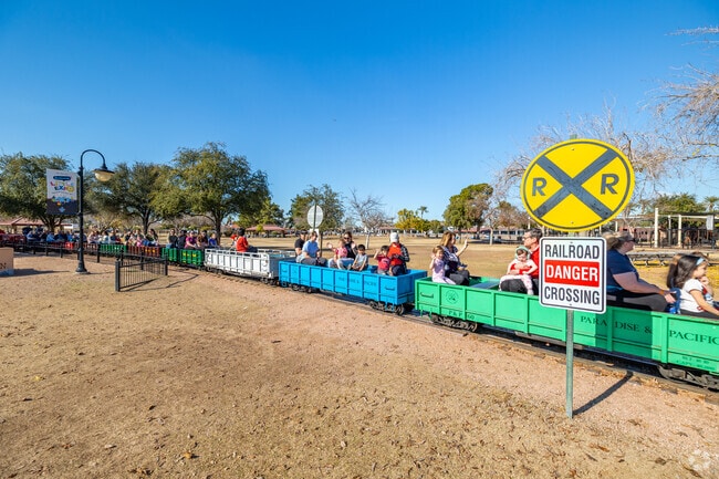 Choo-choo your way to fun at McCormick Ranch's Stillman Railroad Park near Indian Bend.