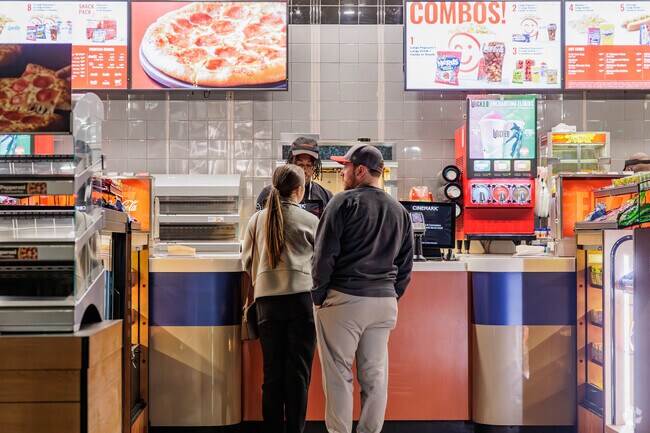 John Barrow residents grab a snack before wathing the latest movie release at Cinemark.