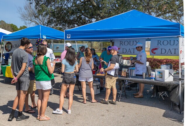 Midway Santa Rosa locals can enjoy the Gumbo Fest put on by the Rotary Club in Gulf Breeze.