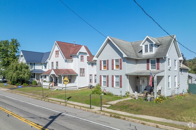 Most homes in Picture Rocks were built in the late 19th and early 20th centuries.