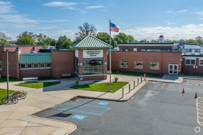 Children in Lawrenceville can attend the highly rated Lawrenceville Elementary School.