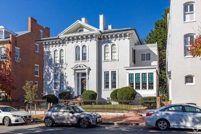 On the higher end of Frederick's housing market, buyers can find opulent victorian style homes.