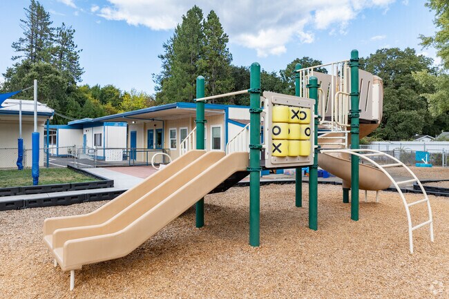 Your children will love the playground at Brookside Elementary School.