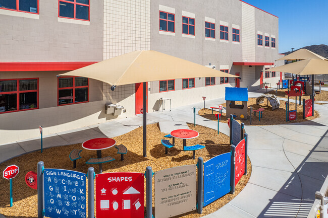 Playground fun at Estrella Foothills Global Academy in Laveen.