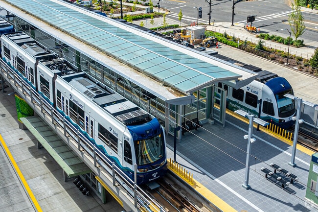 Bellevue South Station is part of a new network of lightrail linking the region together.
