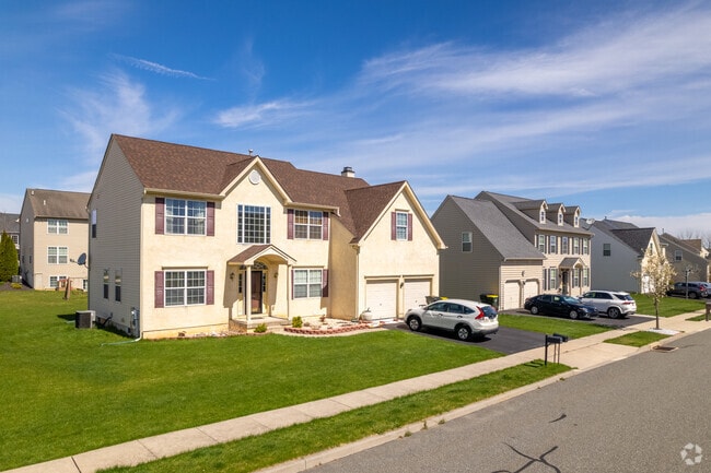 Newer construction single family homes are popular in the Breinigsville developments.