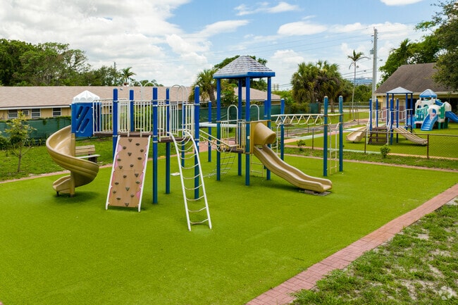 Garden Of The Sahaba Academy students can have a fun time with classmates at the playground.