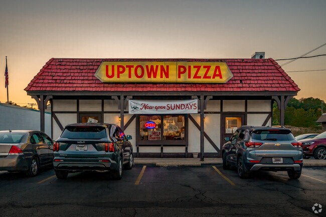 Uptown Pizza is the hot spot in Brier Hill.