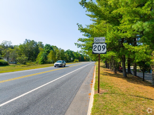 Route 209 snakes through nearby neighborhoods of New Philadelphia, Middleport and Blythe.