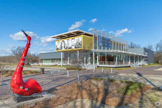 The GRAMMY Museum Mississippi in Cleveland focuses on the history of the GRAMMY Awards and the musical achievements of Mississippians.