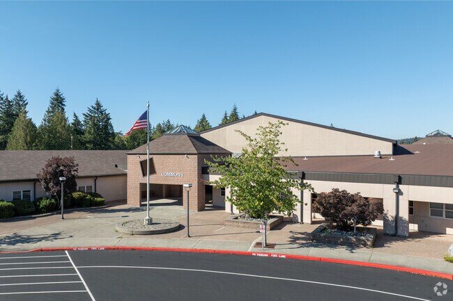 7th and 8th grade students attend Woodward Middle School on Bainbridge Island.