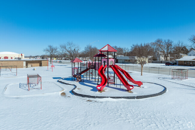 Kids are challenged to excel at Dewey Elementary school .