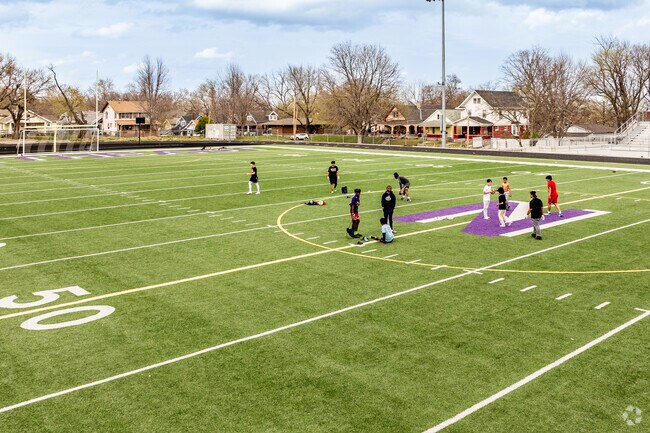 Northeast High School in Kansas City, MO is home to the Vikings.