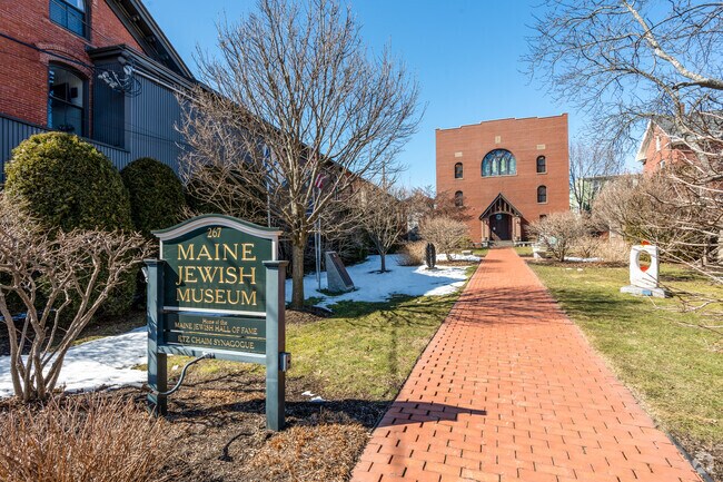 Maine Jewish Museum is housed in an old synagogue, near Mayo Street Arts in East Bayside.