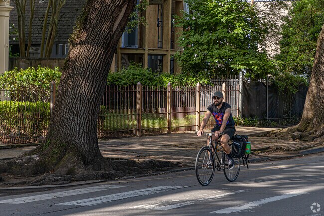 Bicycles are a popular way to get around Central City.
