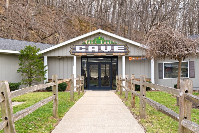 Explore the Hannibal cave made famous by Tom Sawyer and Huckleberry Finn.