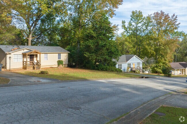 Homes in Liberty Highlands have plenty of space to park.