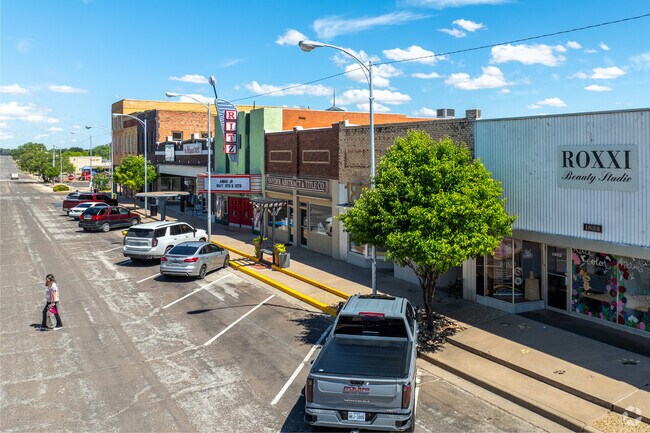 Snyder has many historical buildings throughout its downtown.