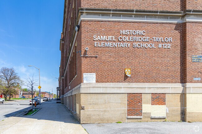 Historic Samuel Coleridge-Taylor Elementary School is a public school serving grades PK-5.