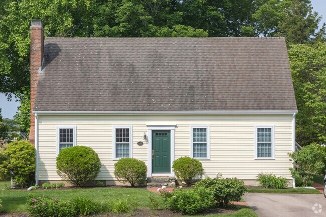 Elegnat in its Cape Cod style simplicity, this Stonington home is nicely landscaped.