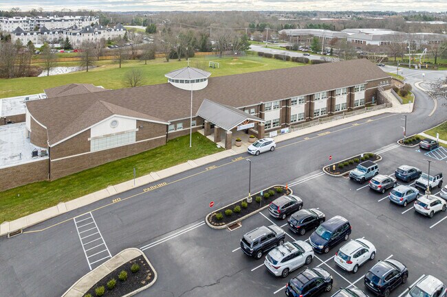 The rotunda is the most striking architectural feature at Saints Peter and Paul.