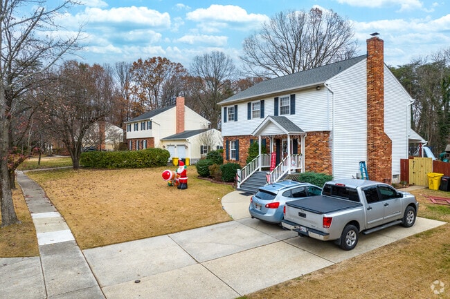 Enjoy the spacious front yards in Gambrills.