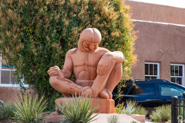 Native American art is prominent in Historic Saint Catherine's.