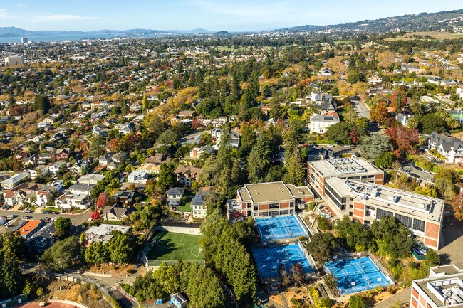 Central Piedmont is a lush alcove nestled on the north side of Oakland with beautiful views.