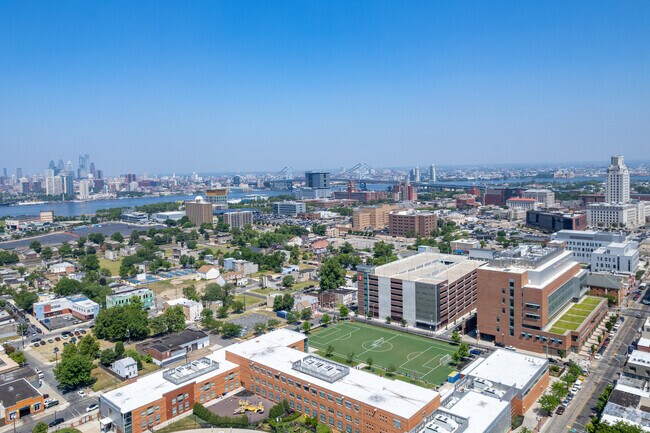 Lanning Square neighborhood is home to KIPP Cooper Norcross Academy in Camden, NJ.