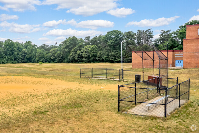 Northeast Middle School offers a multi-use sports field for students to enjoy.
