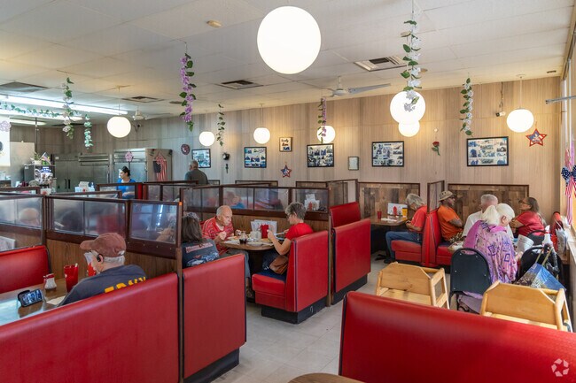 Joe's Pancake House is known city-wide and is minutes from Groves Lincoln Park.