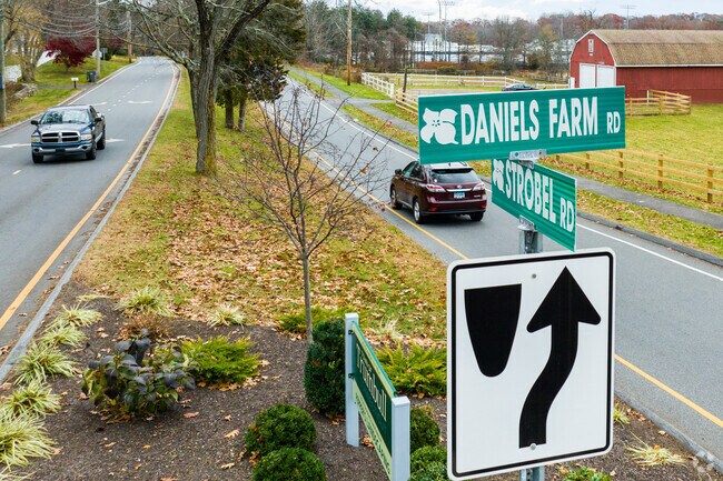 Daniel Farm Road will take you to local shops and all major schools.