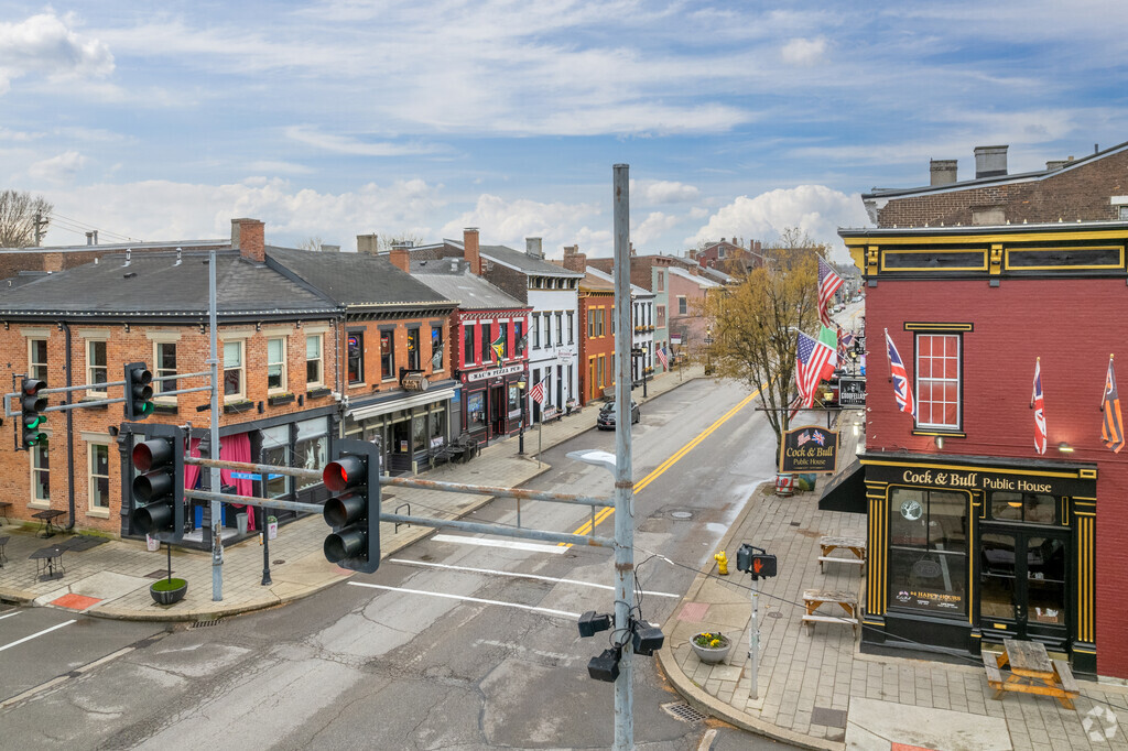 Along Main Street, near Mainstrasse, locals find a mix of restaurants and boutiques.