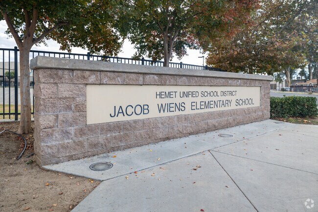 Students are the top priority at Jacob Wiens Elementary School in Hemet.