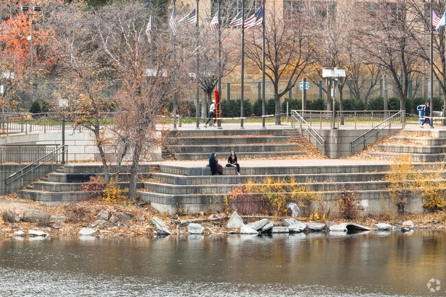 Residents find plenty to see and do along the Mississippi River in Minneapolis.