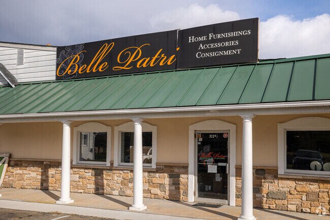 Belle Patri has a location in Jarrettsville for consignment home goods.