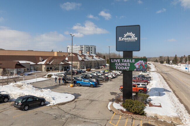 The Kewadin Casino in Sault Sainte Marie offers a variety of entertainment and employment.