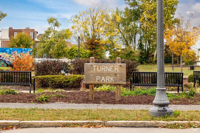 Turner Park, established in 1937, is a small green space in St. Louis.