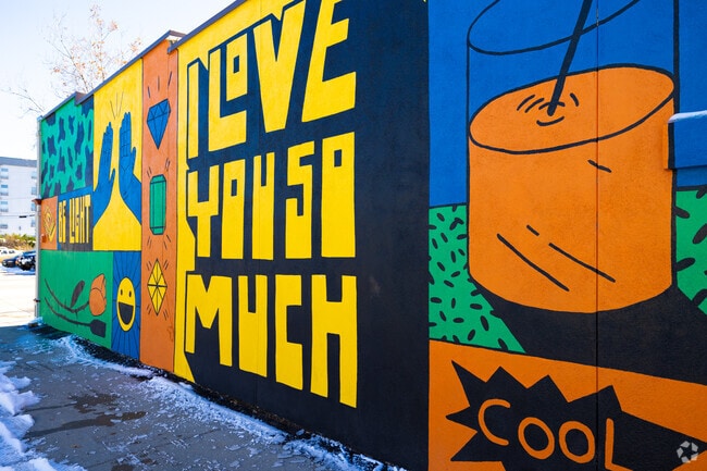 Colorful murals are in and around the Downtown Castle Rock neighborhood.